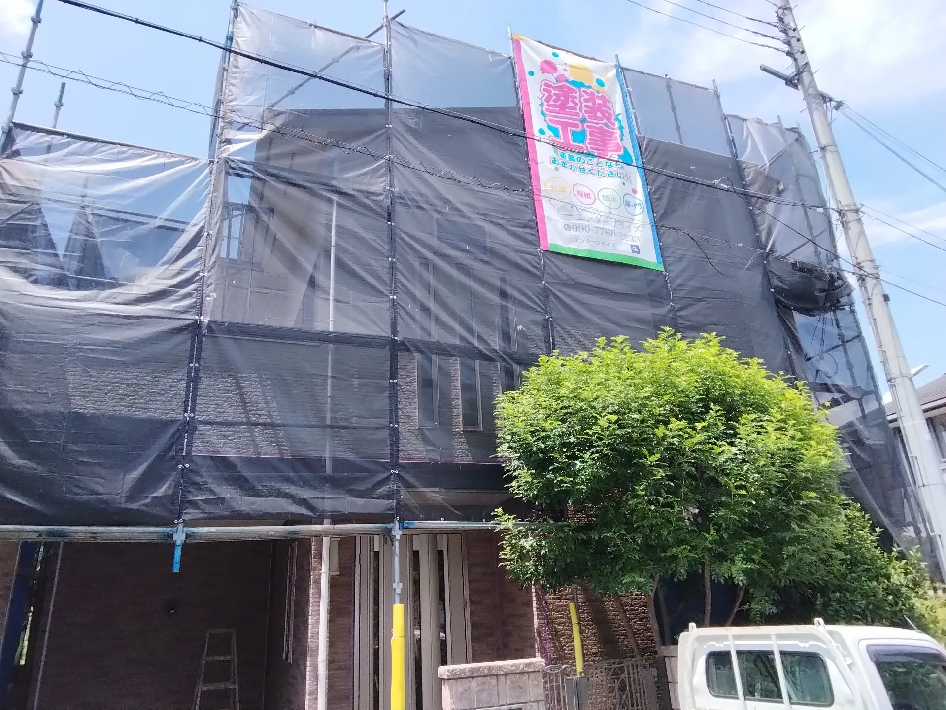 大阪府高槻市でシーリング工事を、施工しました。